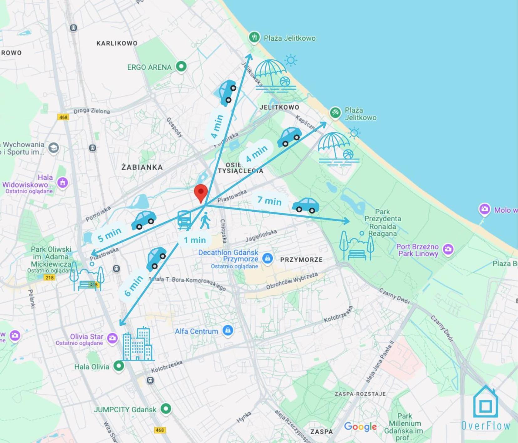 Zigzag Room - Charming Place, 15 Minutes To Gdansk Old Town & 5 Minutes To Seaside Εξωτερικό φωτογραφία